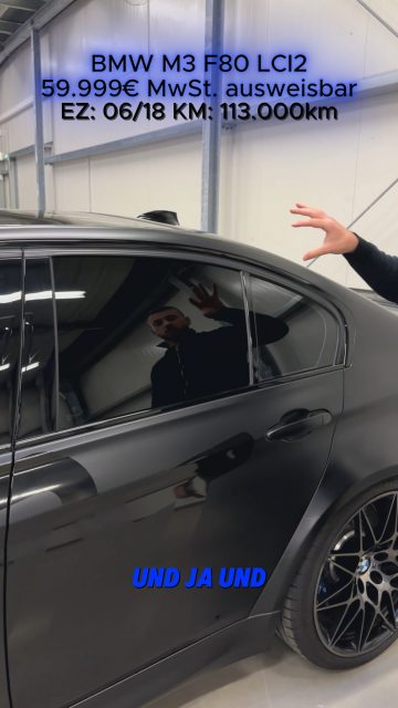 #cjtautogaleriegmbh#fyp #autohändler #neuzugang #karlsruhe #m3 #f80